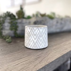 Industrial Modern handcrafted cement planter